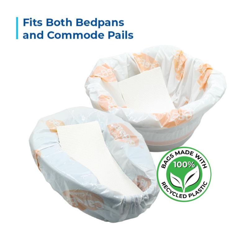 Fits bedpands and commode pails